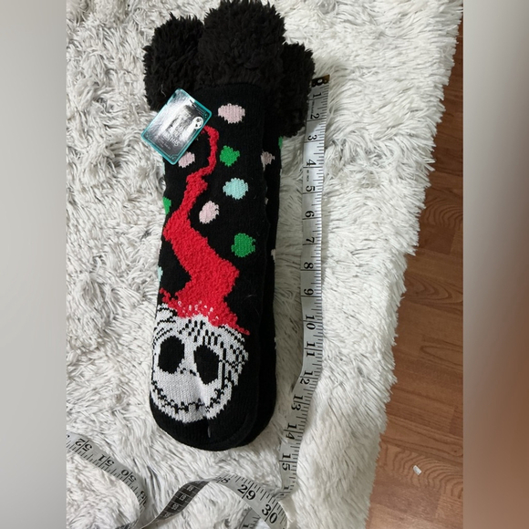 Disneys Tim Burtons Nightmare Before Christmas Slipoer Socks 4-10 - Picture 3 of 7